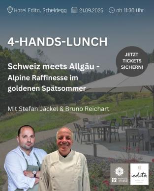4 Hands Dinner September